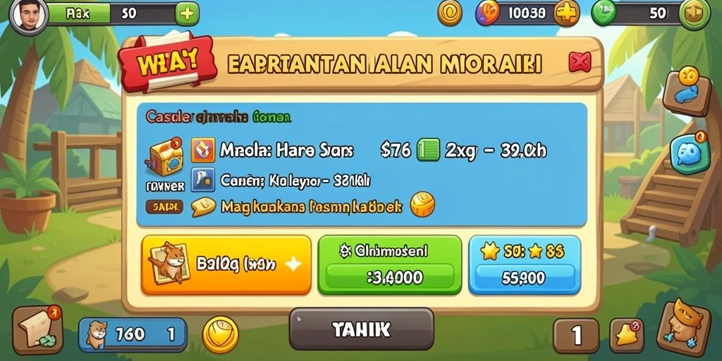 Fitur bonus menarik yang meningkatkan peluang menang.