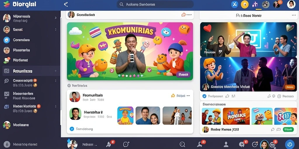 Fitur turnamen interaktif yang memacu semangat kompetisi.