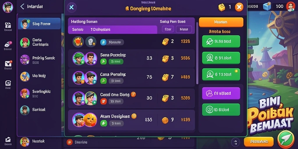 Screenshot dari mode multiplayer yang seru.
