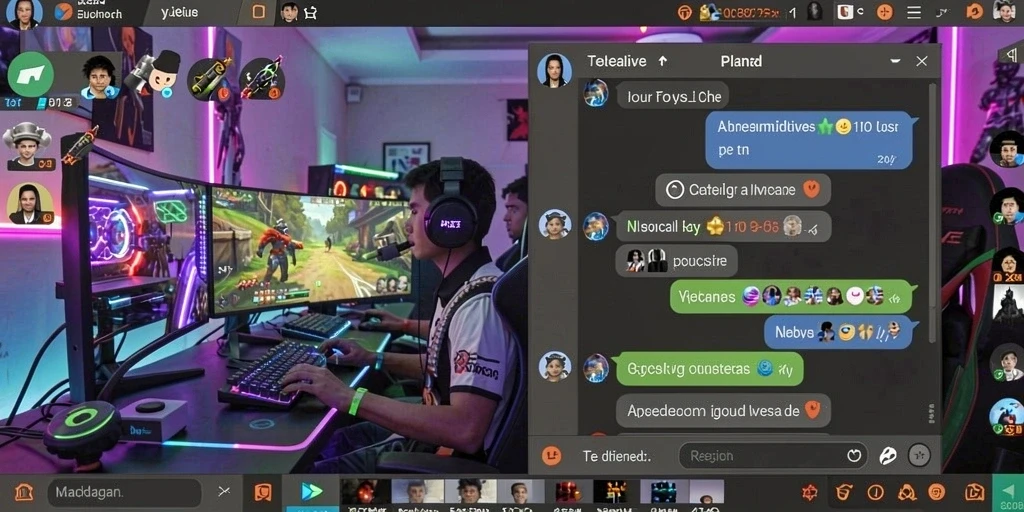 Screenshot pertarungan seru melawan musuh.