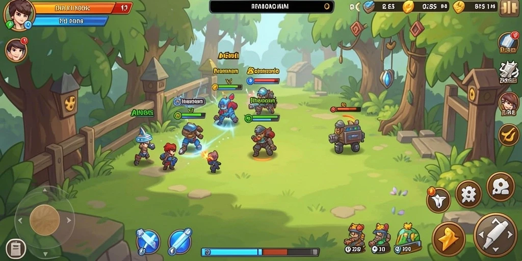 Mode multiplayer yang mendebarkan dan interaktif.