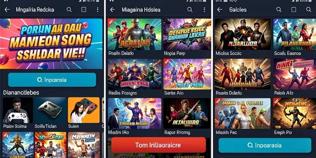 Berbagai tingkat kesulitan yang menantang.