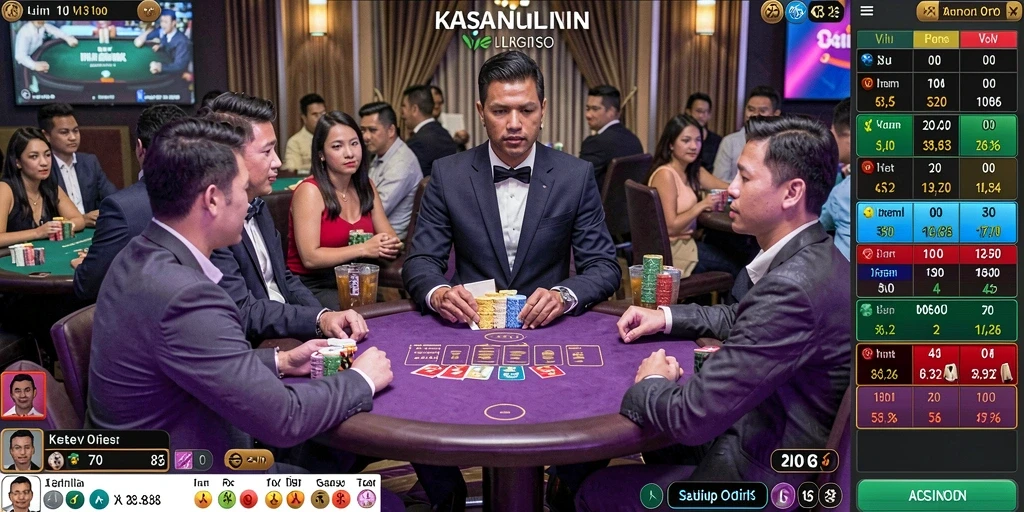 Pengalaman bermain yang menegangkan dan penuh strategi.